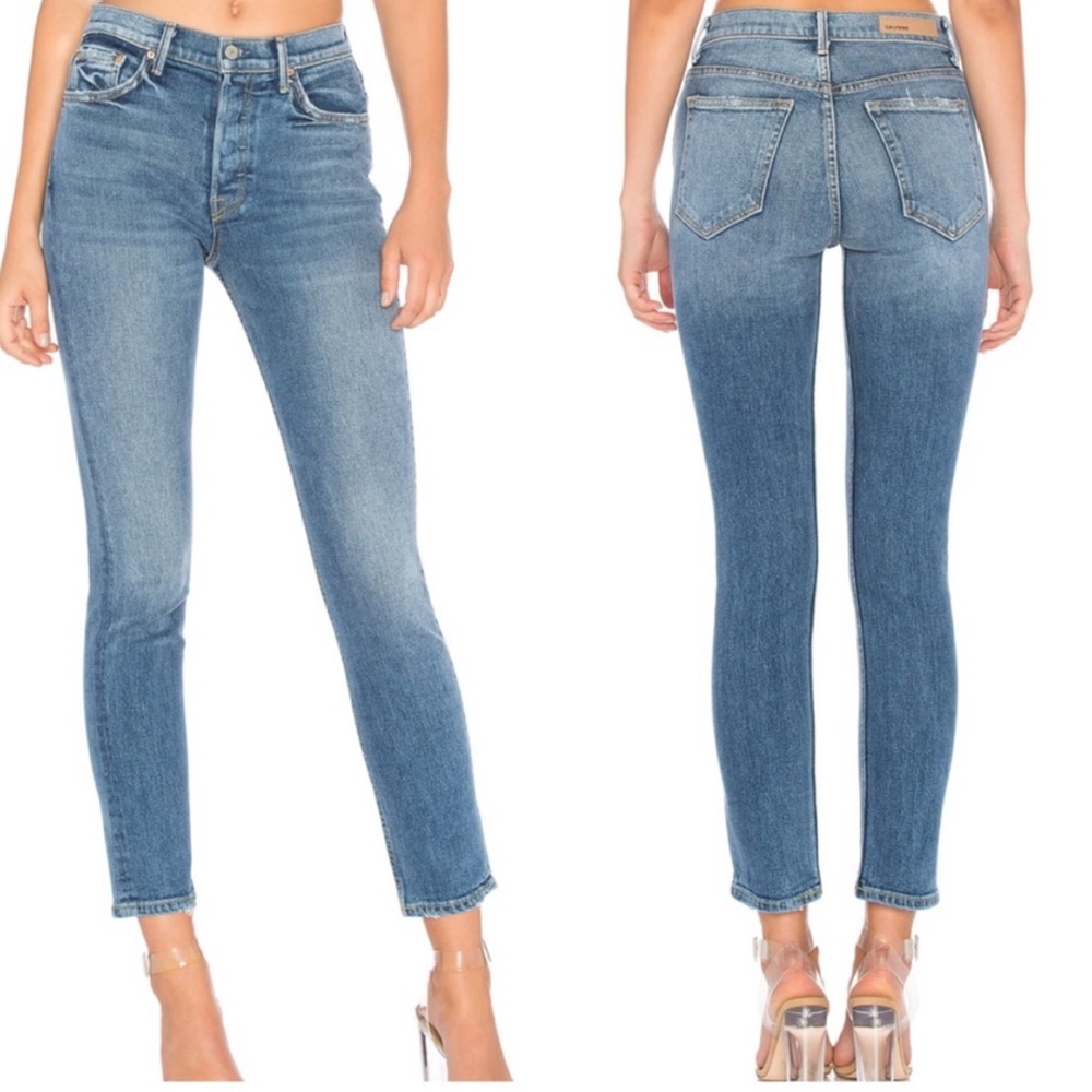 GRLFRND Karolina High Waist Skinny Jeans Groovy Situation 24